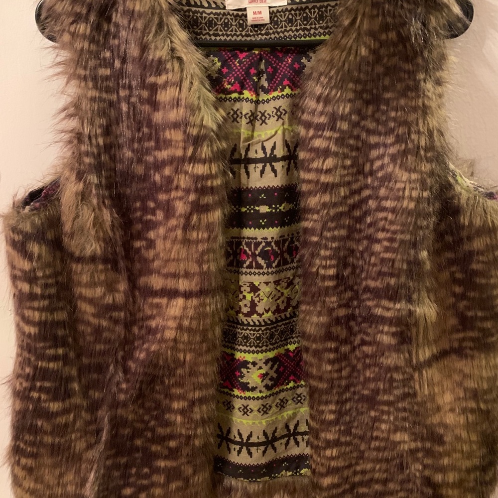 Faux Fur Vest